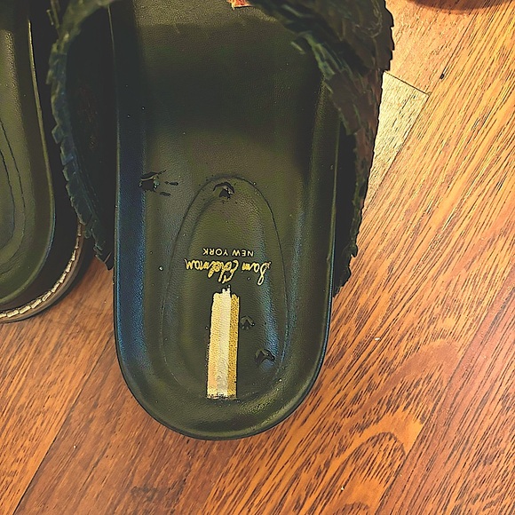 So CUTE Sam and Libby Bling black  sandels leather upper, lower and silver bling - Picture 7 of 15